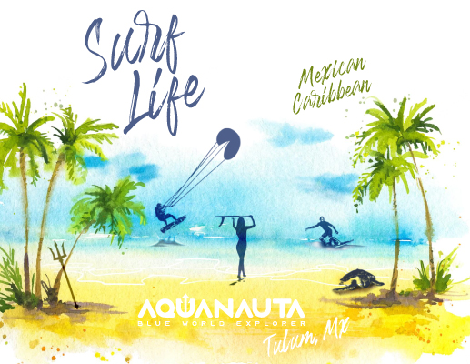 Playera Aquanauta - Surf Life